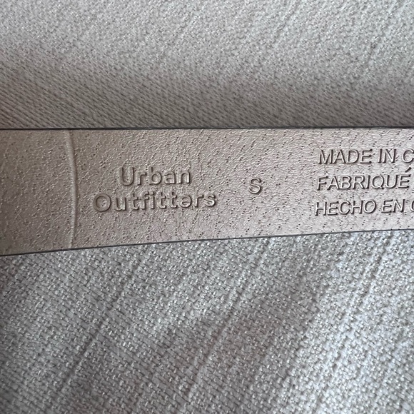 Urban Outfitters Ecote Metal-Tipped Boho Leather Belt, Small - Picture 4 of 5